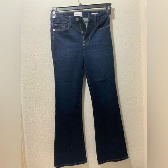 Frame denim Le Crop Mini Boot Jeans size 24 - Picture 5 of 11